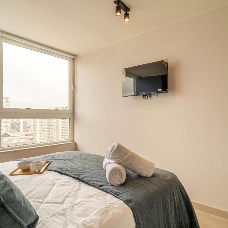 HOM I Lavanderia I Gym I Metro Cercano I 2D2B - Apartamento - 16