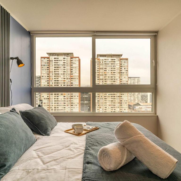 HOM I Lavanderia I Gym I Metro Cercano I 2D2B - Apartamento - 18