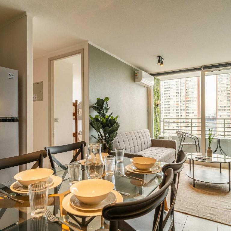 HOM I Lavanderia I Gym I Metro Cercano I 2D2B - Apartamento - 21