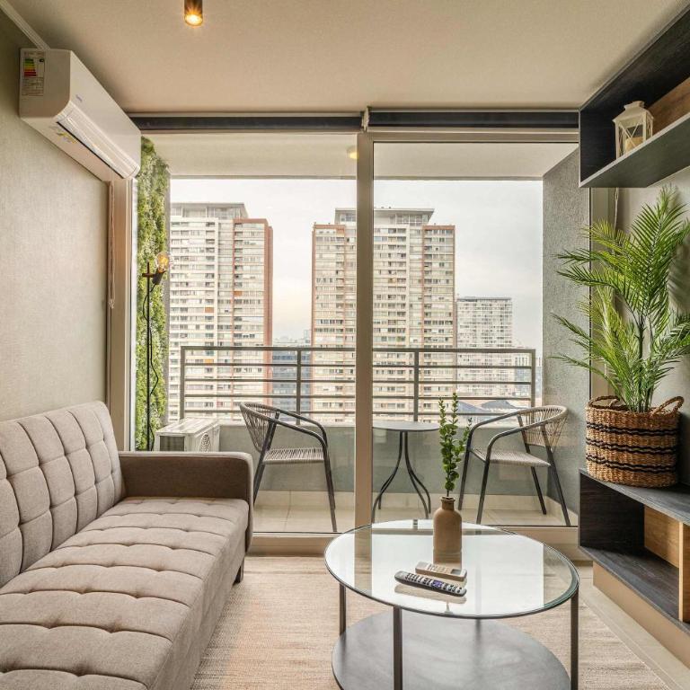 HOM I Lavanderia I Gym I Metro Cercano I 2D2B - Apartamento - 22