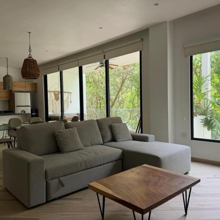 Departamento moderno y elegante de 2 habitaciones - Apartamento de 2 dormitorios con terraza - 1
