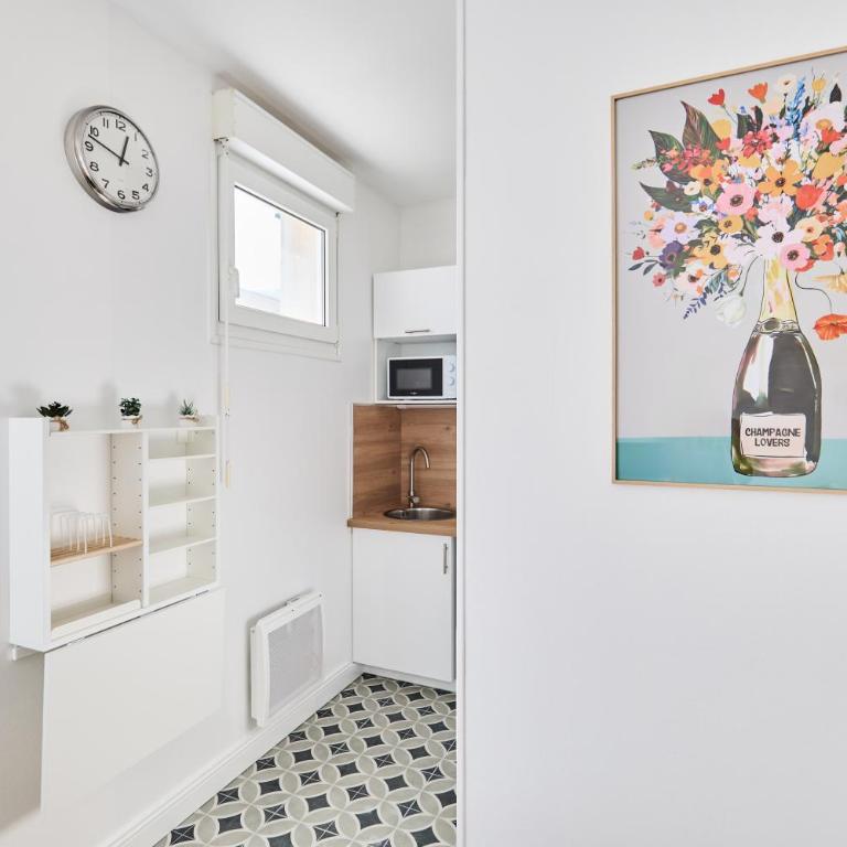 Studio Calme Centre-Ville Maisons de Champagne - Apartment mit 1 Schlafzimmer - 18