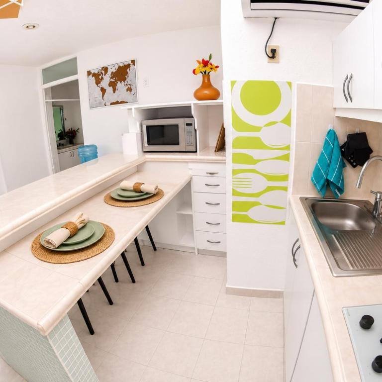 Beautiful Beachfront Apartments with private terrace Ocean View Brisas Shores - Apartment mit 1 Schlafzimmer - 15