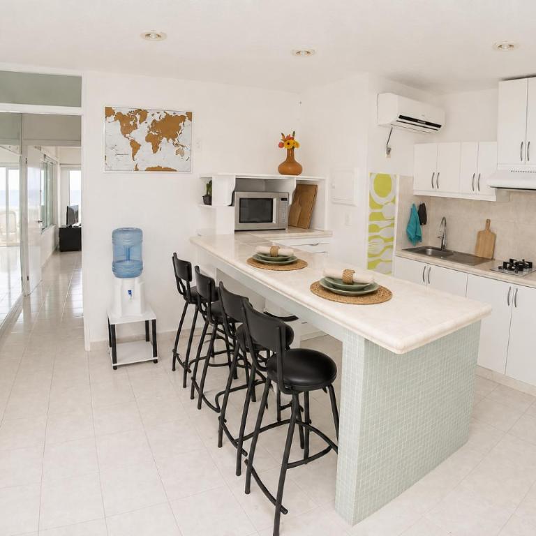 Beautiful Beachfront Apartments with private terrace Ocean View Brisas Shores - Apartment mit 1 Schlafzimmer - 14