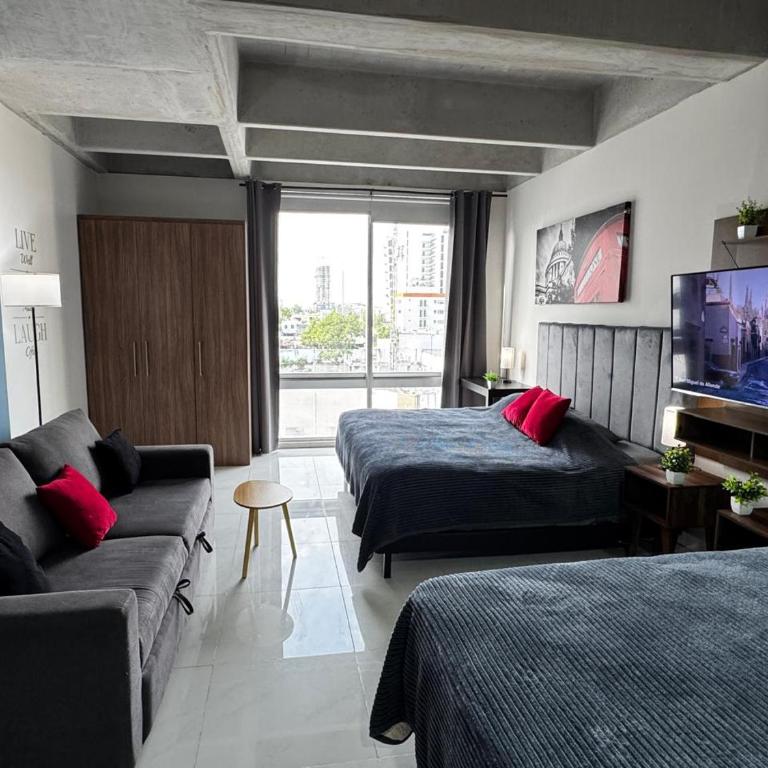 Premium suite Santa Lucia alberca, gym, kids club, parking 308 - Apartamento de 1 dormitorio - 8