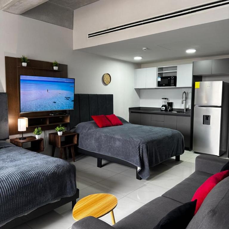 Premium suite Santa Lucia alberca, gym, kids club, parking 308 - Apartamento de 1 dormitorio - 7