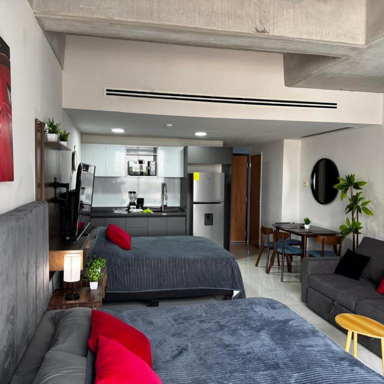 Premium suite Santa Lucia alberca, gym, kids club, parking 308 - Apartamento de 1 dormitorio - 9