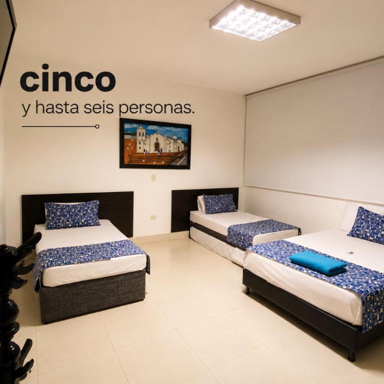 Hotel Medellin - Habitación Quíntuple - 3