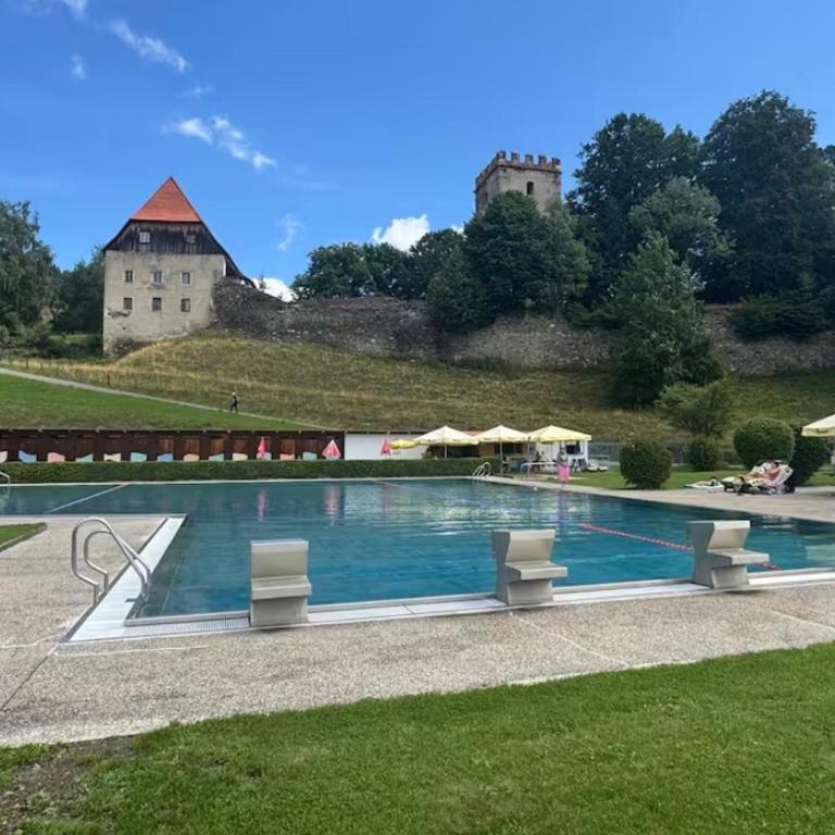 Zirbitz Hütte am Waldrand - Sauna, Kamin, Feuerstelle, Ausblick - Maison 3 Chambres - 25