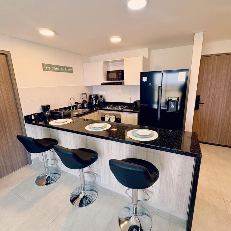 Amplio apartamento con piscina en Serena del Mar - Two-Bedroom Apartment - 34