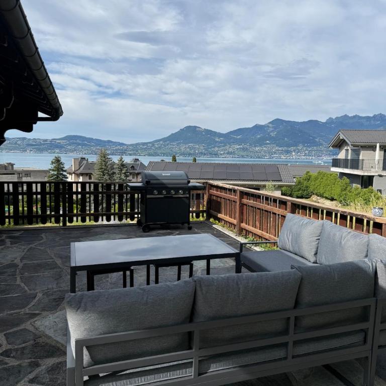 Beautiful, friendly chalet Lake Geneva view - Chalet - 7