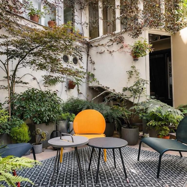 Central architect air-conditioned 1BR with Terrace - Appartement 2 Chambres - 4