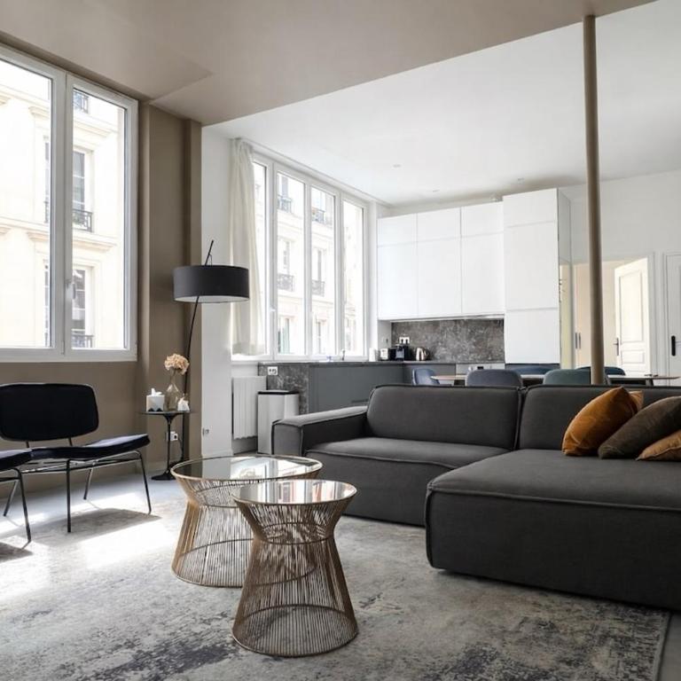 Central architect air-conditioned 1BR with Terrace - Appartement 2 Chambres - 2