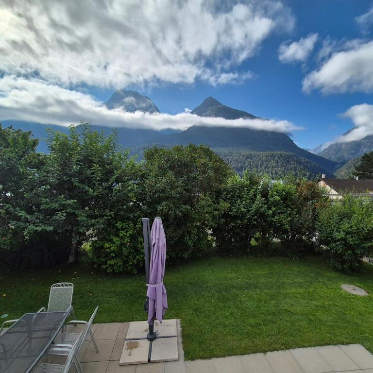 Chasa Aquileia Engadin Scuol - Bergblick, 6 Pers, zentral, Terrasse, Gratisparken - Apartment mit Blick auf die Berge - 3