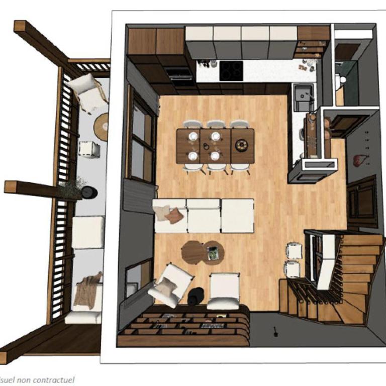 Résidence Les Alpages - 4 Pièces pour 8 Personnes MAE-1703 - Appartement - 1