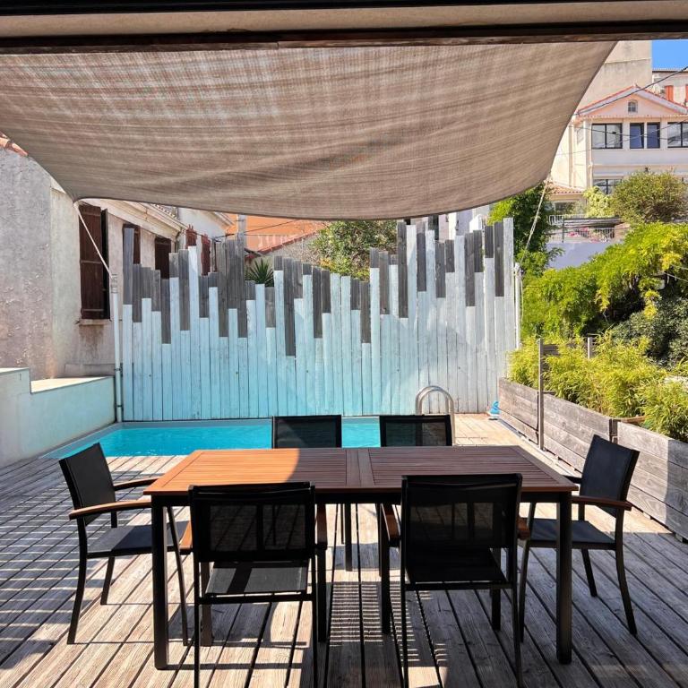 House with pool Vallon des Auffes 300 m from the port - Haus mit 4 Schlafzimmern - 1