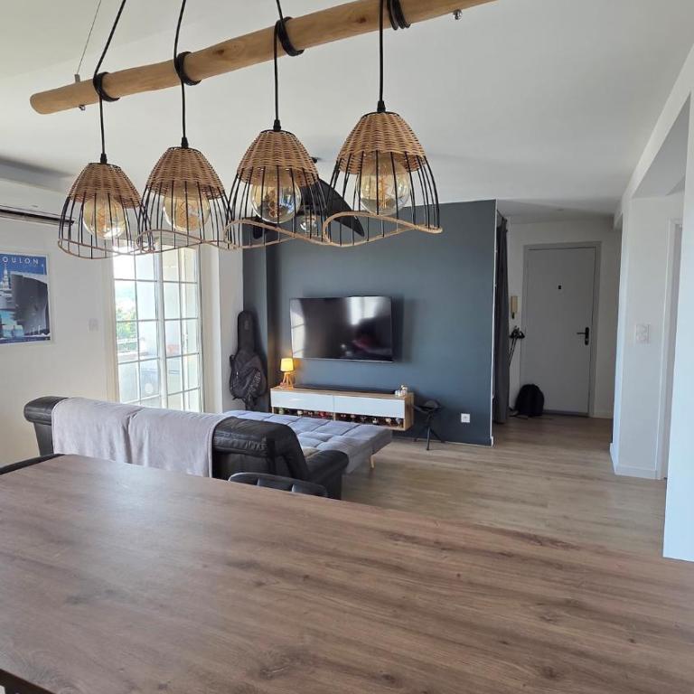 T3 neuf, 2 balcons, clim, garage, vue dégagée - Apartment mit 2 Schlafzimmern - 3