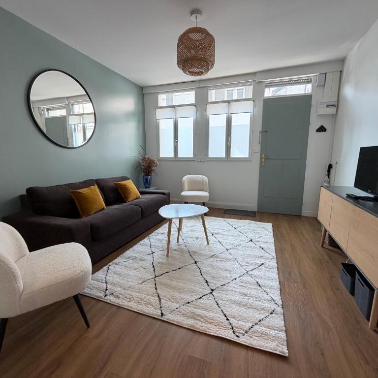 T3 hypercentre - 5 couchages - Plage 300 m - Linge & ménage inclus - Apartamento de 2 dormitorios - 1
