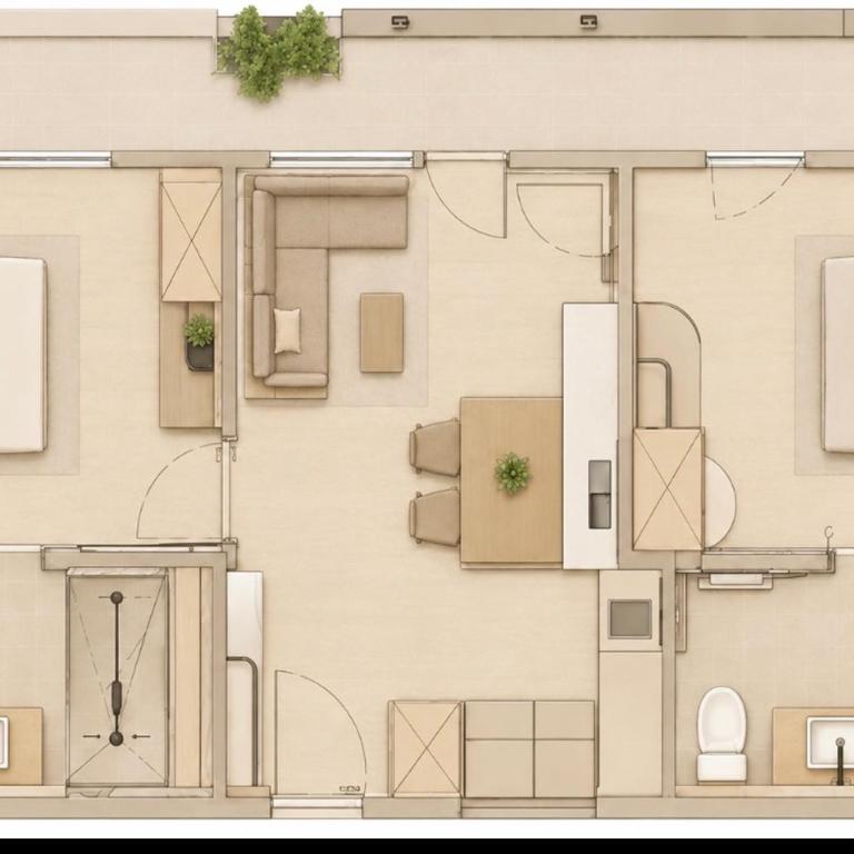 Alpine Residence by alpenappartements - Apartment mit 2 Schlafzimmern und Bergblick - 9