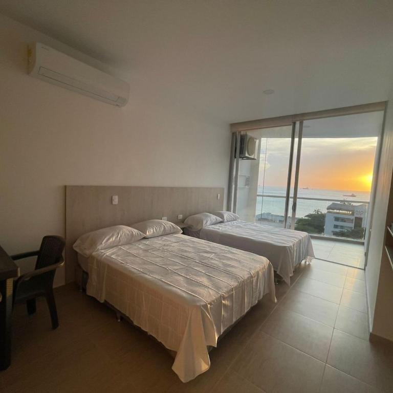 View and direct access to the sea - Apartamento de 1 dormitorio - 2
