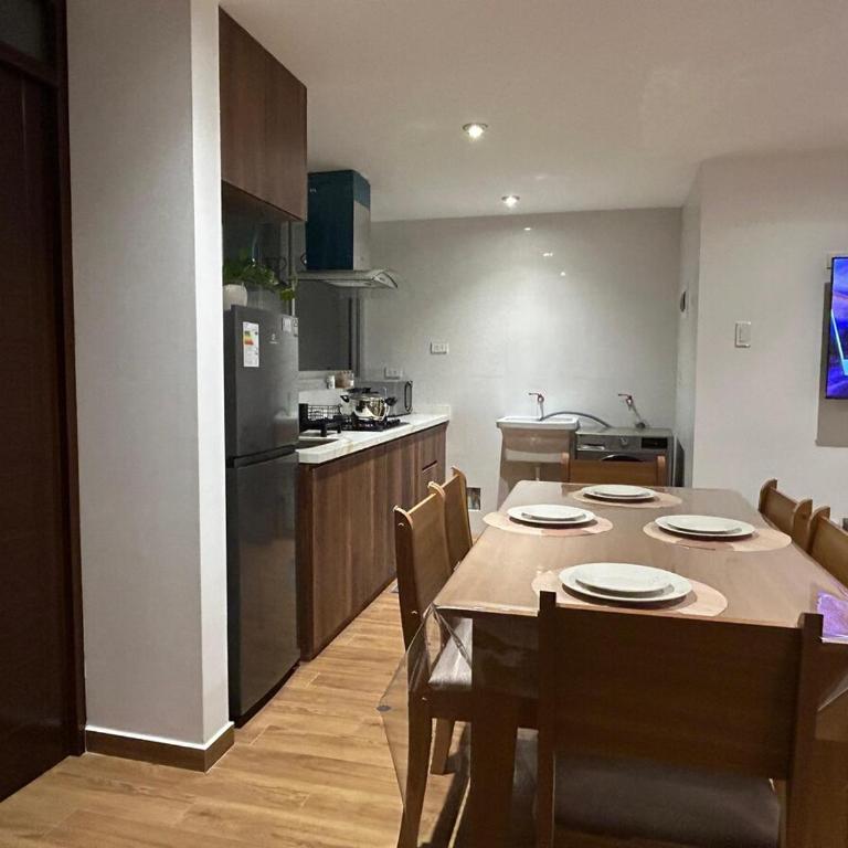 Modern apartment in Cusco - Kitchen, Washer and TV - Two-Bedroom Apartment - 12