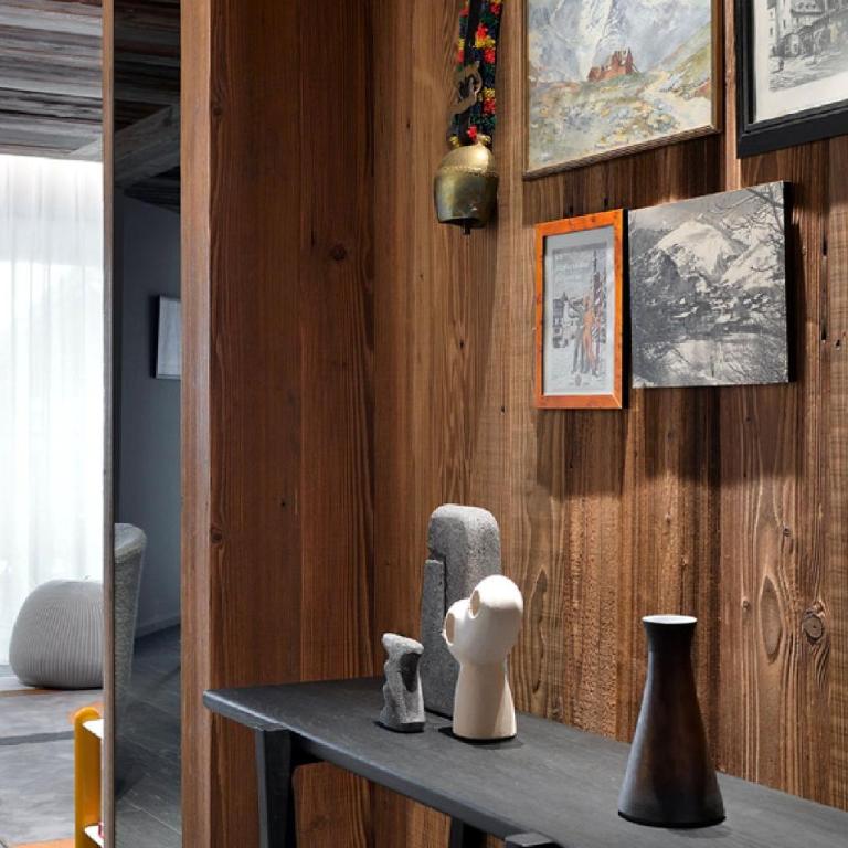 Homency - Chalet White Stone Neige et Soleil - Three-Bedroom Deluxe Apartment - 25