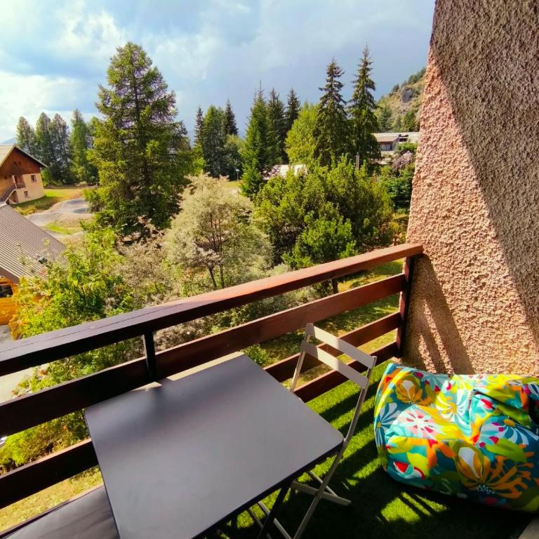 Appartement T2 loft 6-8 pers, pied des pistes de la station Chaillol 1600, balcon sud - Apartamento de 2 dormitorios - 19