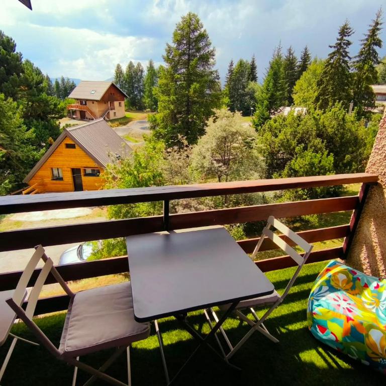 Appartement T2 loft 6-8 pers, pied des pistes de la station Chaillol 1600, balcon sud - Apartamento de 2 dormitorios - 17