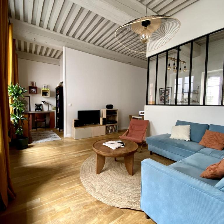 Renovated loft with terrace at Pentes Croix-Rousse - Apartamento de 1 dormitorio - 1