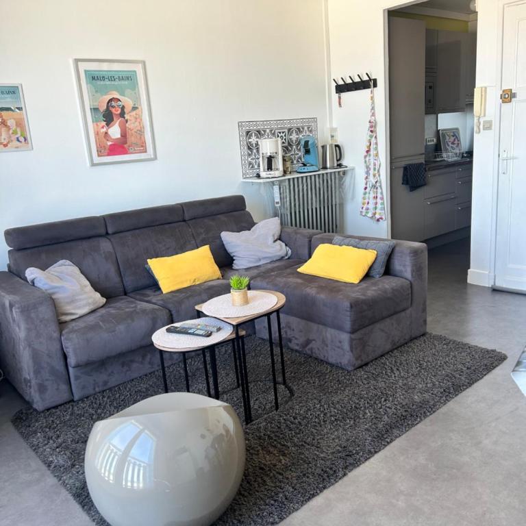 Appartement sur la plage de Malo les bains vue mer - Apartment mit 1 Schlafzimmer - 2