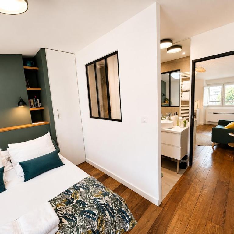 Climatisé - Centre historique & vue sur les toits - 6EME étage - Apartment mit 1 Schlafzimmer - 10