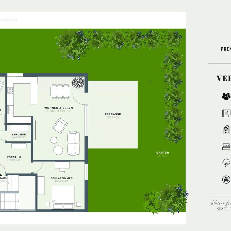 "VERWEILZEIT" - Premium Apartments Seekirchen - Apartment mit 2 Schlafzimmern - 43