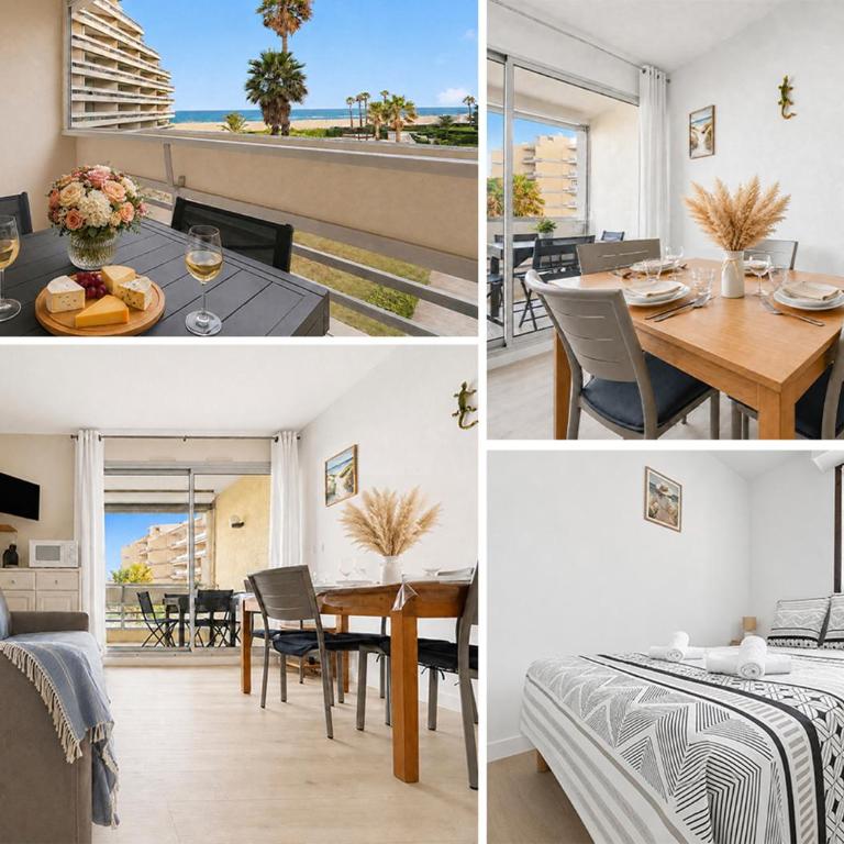 T2 charmant à Canet avec parking et balcon vue mer - Two-Bedroom Apartment - 2