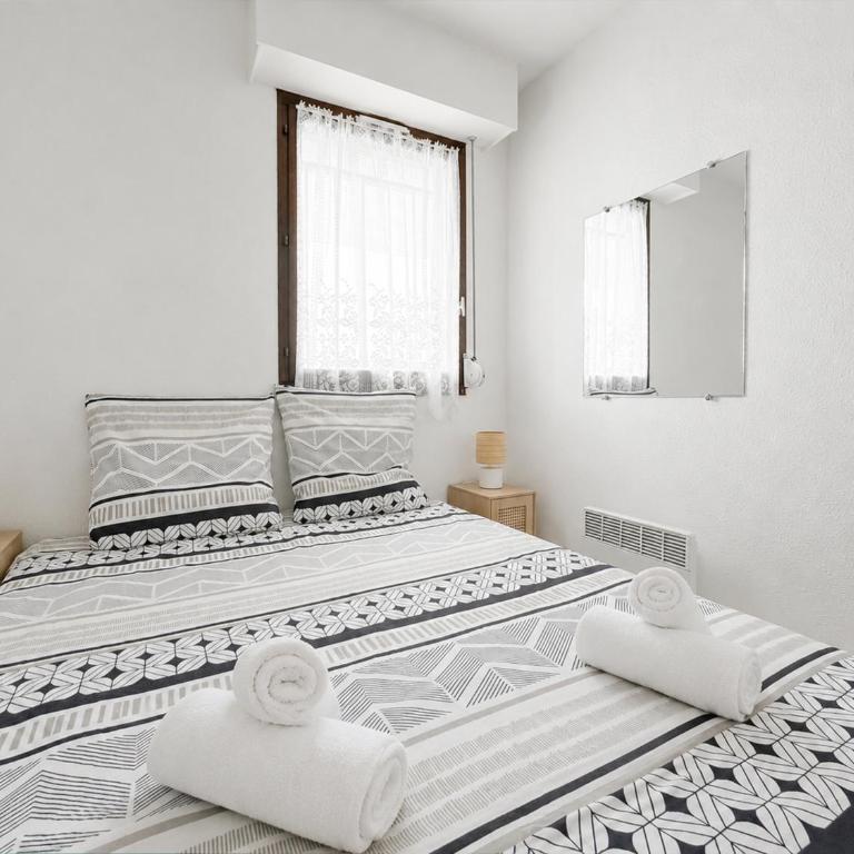 T2 charmant à Canet avec parking et balcon vue mer - Two-Bedroom Apartment - 14