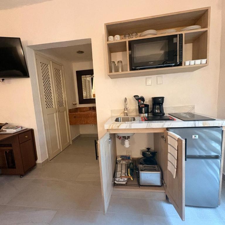Hermoso alojamiento en los Tules, frente al mar en medio de hermosos jardines, es Unico!!! - Studio avec Balcon - 19