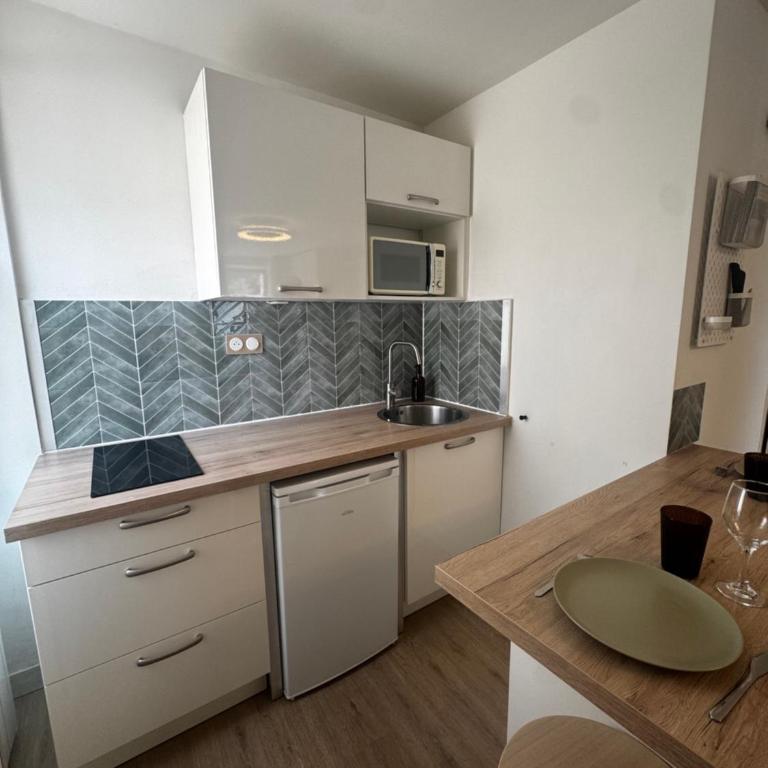 Studio cité de la gastronomie, 5 minutes gare à pied - Apartamento de 1 dormitorio - 8