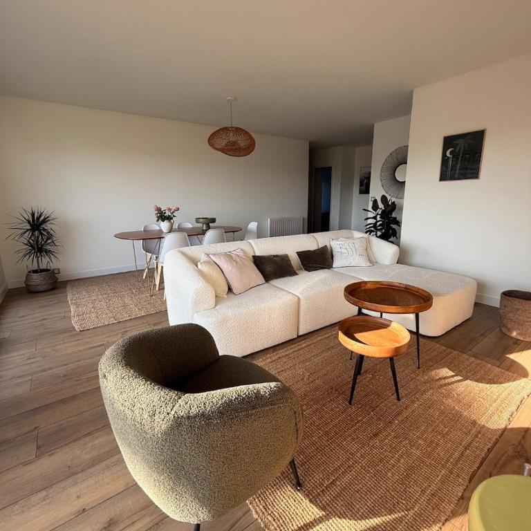 Bel appartement de 75m2 à 150m de la plage - Appartamento con 1 Camera da Letto - 7
