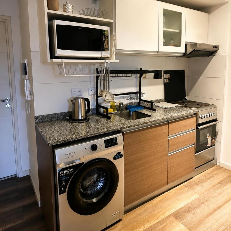 Departamento Dos Ambientes Amoblado Con Balcón Y Cochera En La Entrada De Escobar - Apartamento de 1 dormitorio - 4