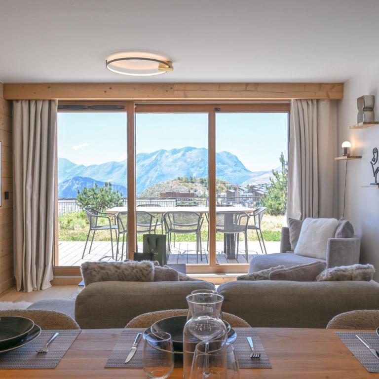 Appartement élégant, vue panoramique, montagne - 7 pers. - Appartamento con 2 Camere da Letto - 1