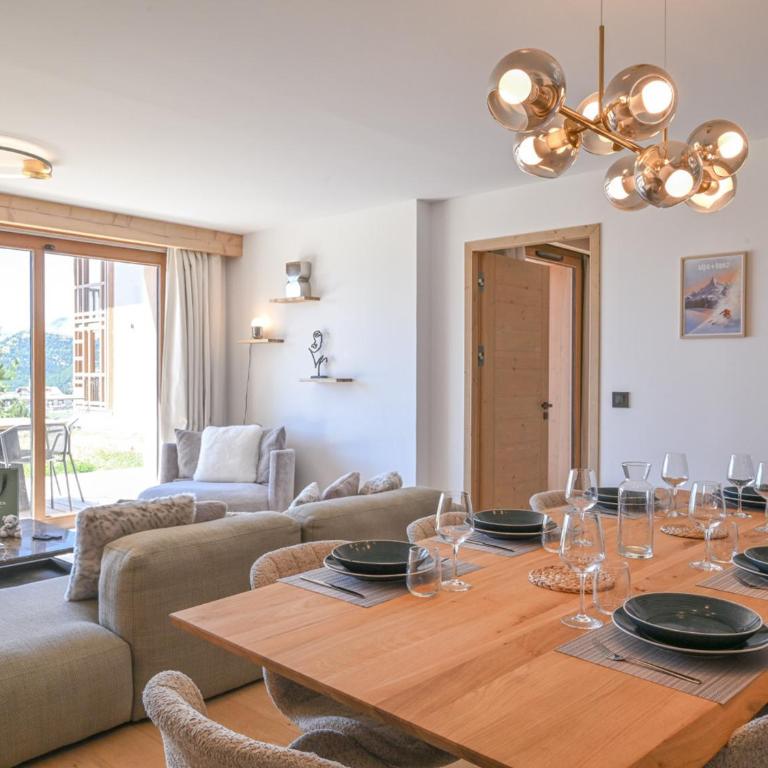 Appartement élégant, vue panoramique, montagne - 7 pers. - Appartamento con 2 Camere da Letto - 4
