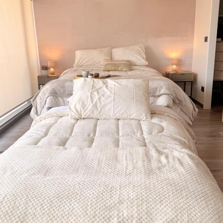 Premium Suite Parking gratis check-in 24 horas - Studio Apartment with Balcony - 4