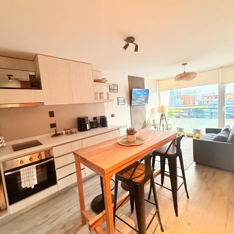Premium Suite Parking gratis check-in 24 horas - Studio Apartment with Balcony - 15