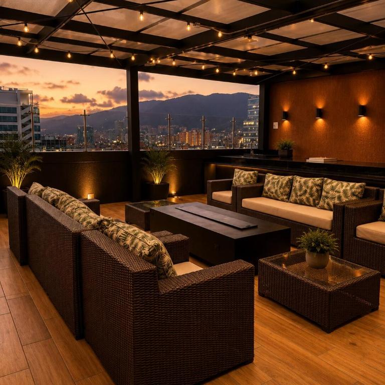 Suite de Lujo con Jacuzzi en Rooftop y Coworking - Apartamento de 1 dormitorio - 2
