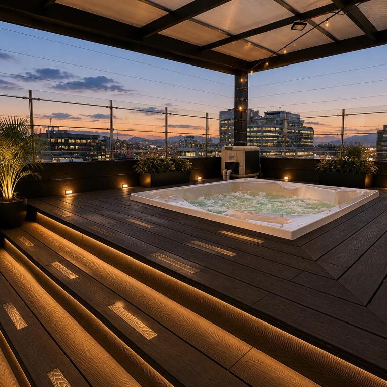 Suite de Lujo con Jacuzzi en Rooftop y Coworking - Apartamento de 1 dormitorio - 27
