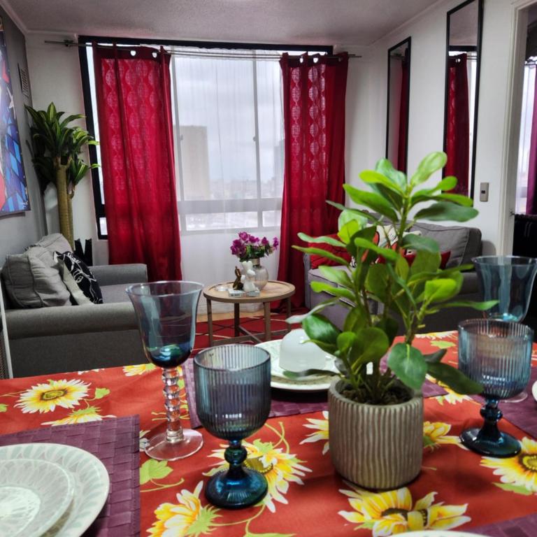Céntrico, Cómodo y Moderno con Vista Privilegiada hasta 4P - One-Bedroom Apartment - 2