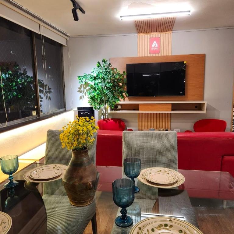 Santiago Urban Oasis, Centro, hasta 8 P, WIFI6 - Apartamento de 2 dormitorios - 33