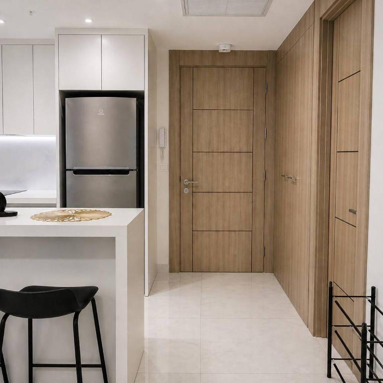 Depa de 3 habitaciones, piso alto, vista a la ciudad, piscina y gym - Family Suite - 12