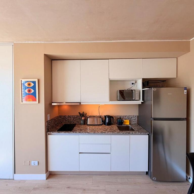 Studio moderno con mural - King Size bed - Apartamento de 1 dormitorio - 24
