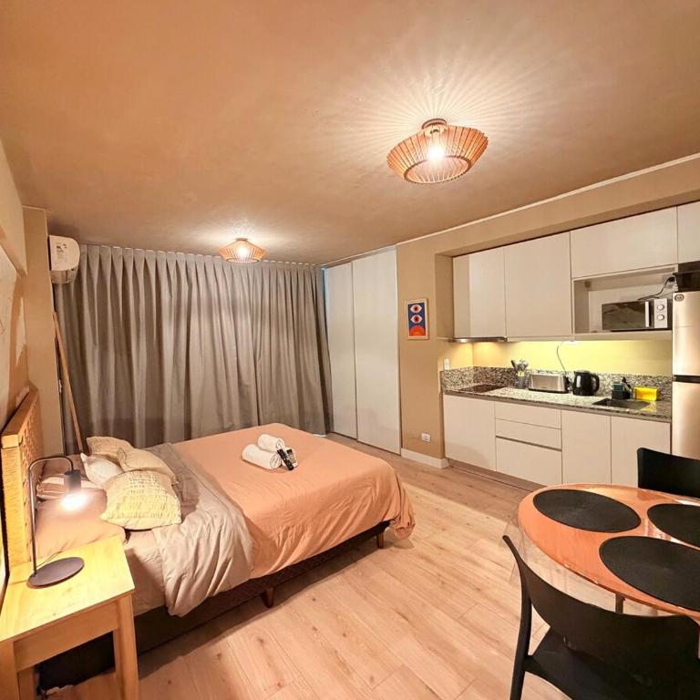 Studio moderno con mural - King Size bed - Apartamento de 1 dormitorio - 33