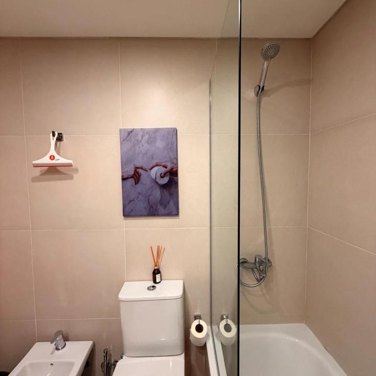 Studio moderno con mural - King Size bed - Apartamento de 1 dormitorio - 41